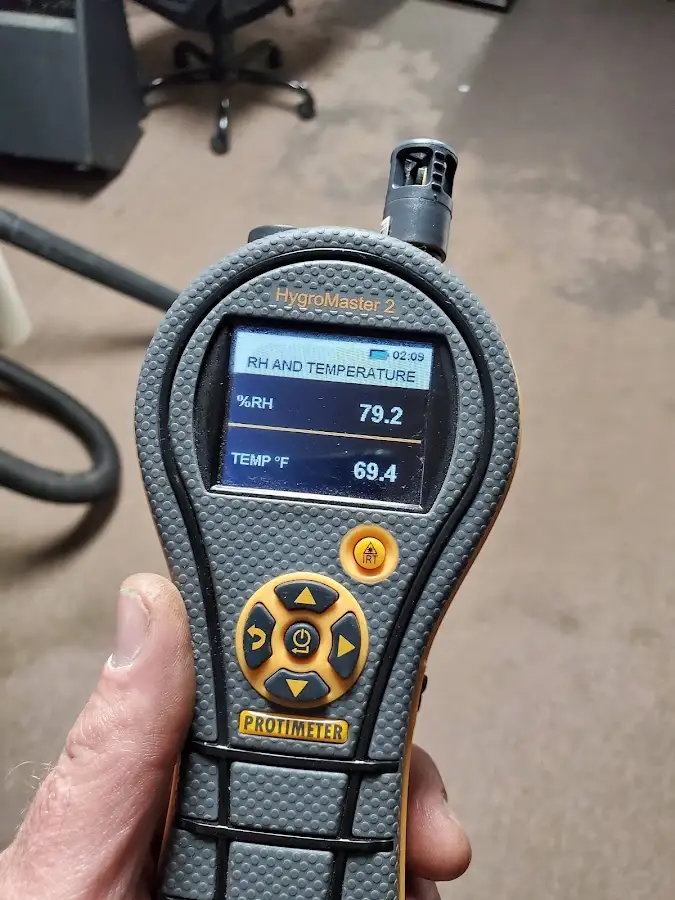 Moisture meter humidity assessment for Fire & Smoke Damage Restoration in New Ulm